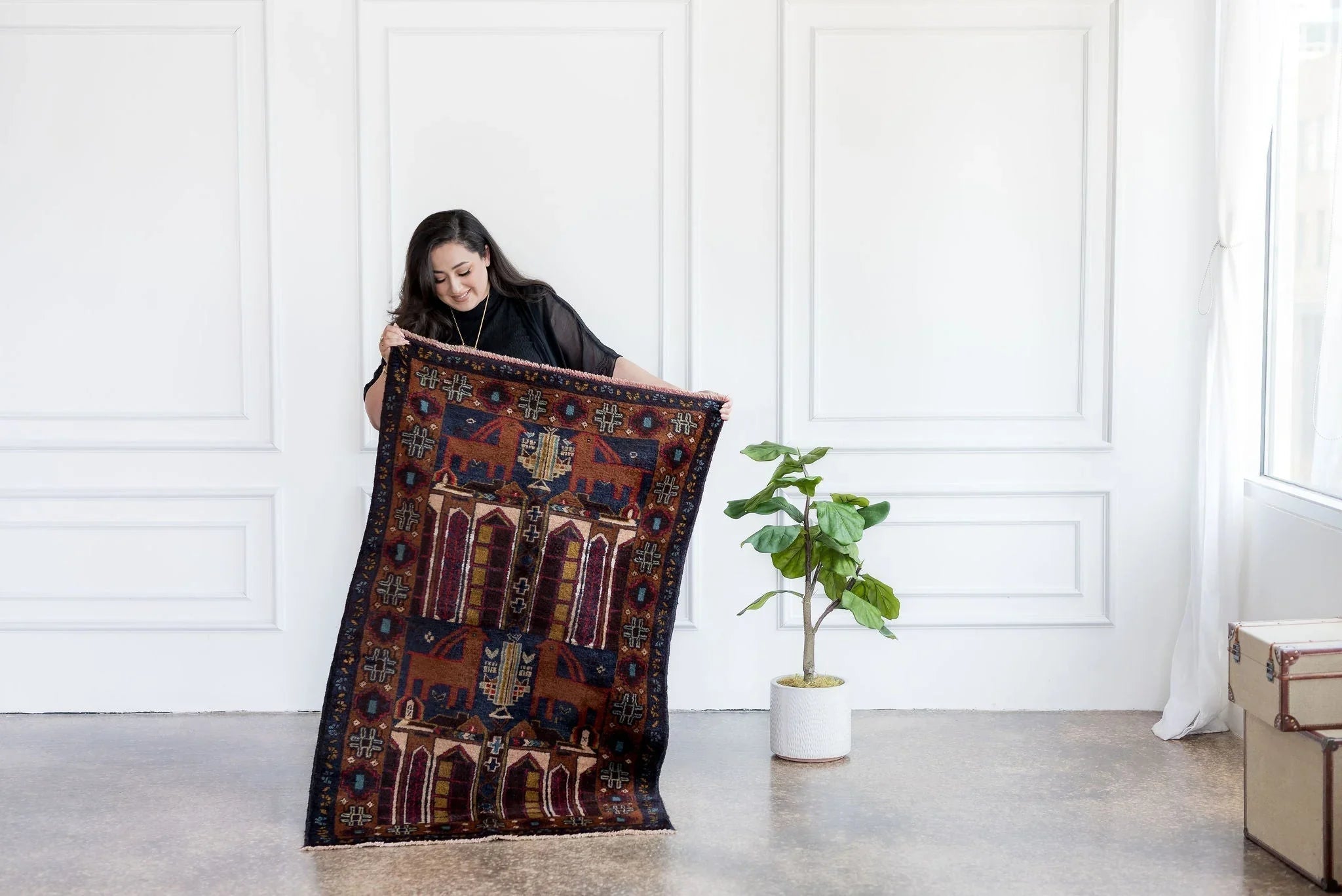 Baluch rug※こちらは専用ページです VR194】 Afghan Baluch rug | Spin.