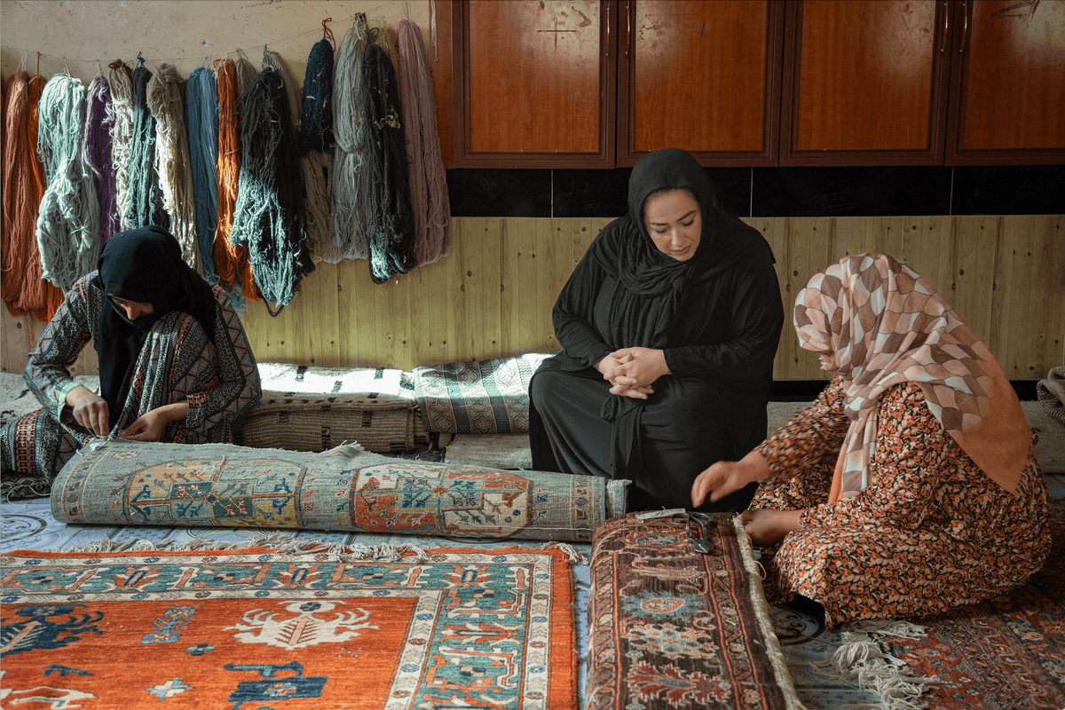 Afghhani Rug Making Afghan Rugs: History & Facts