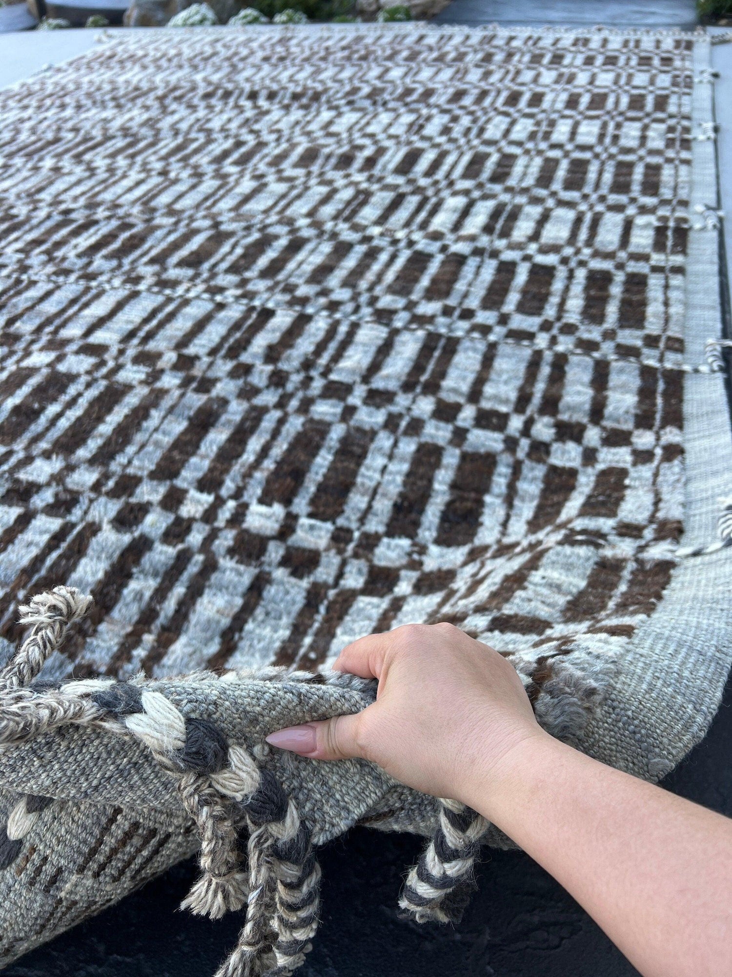 Handmade Afghan Wool Area Rugs - Hand-Knotted - Sustainable - Ethical ...