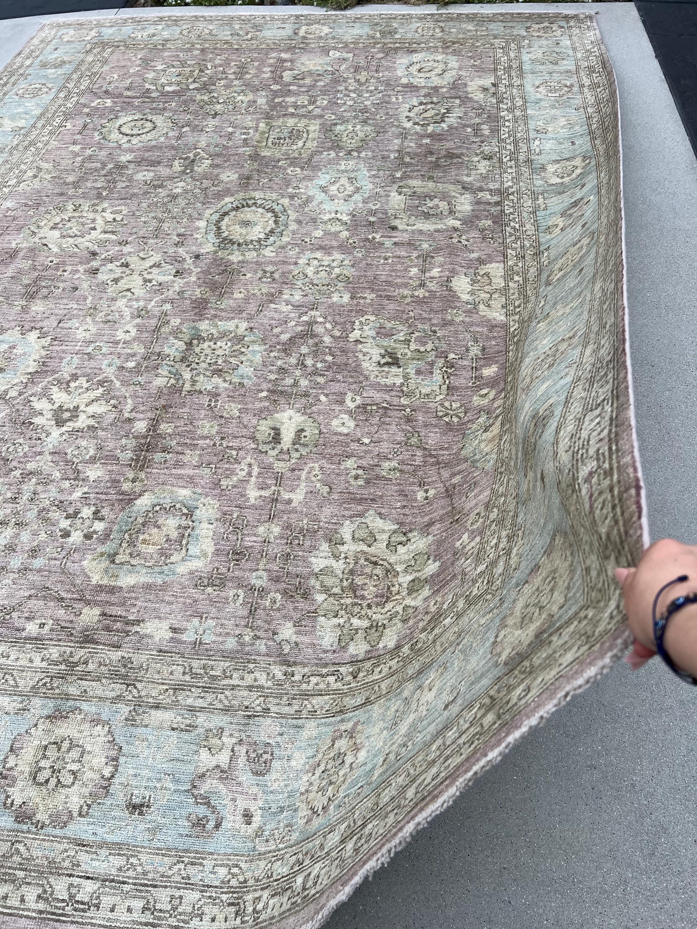 9x12 (274x365) Handmade Afghan Rug |