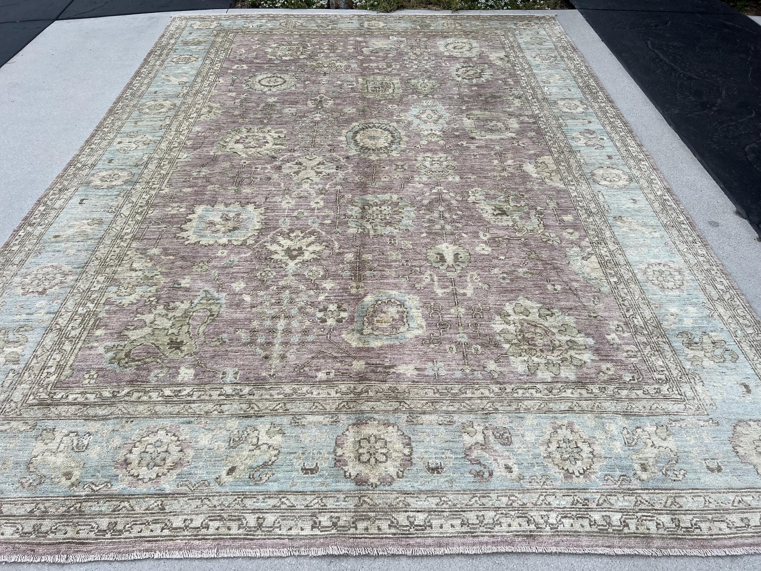 9x12 (274x365) Handmade Afghan Rug |