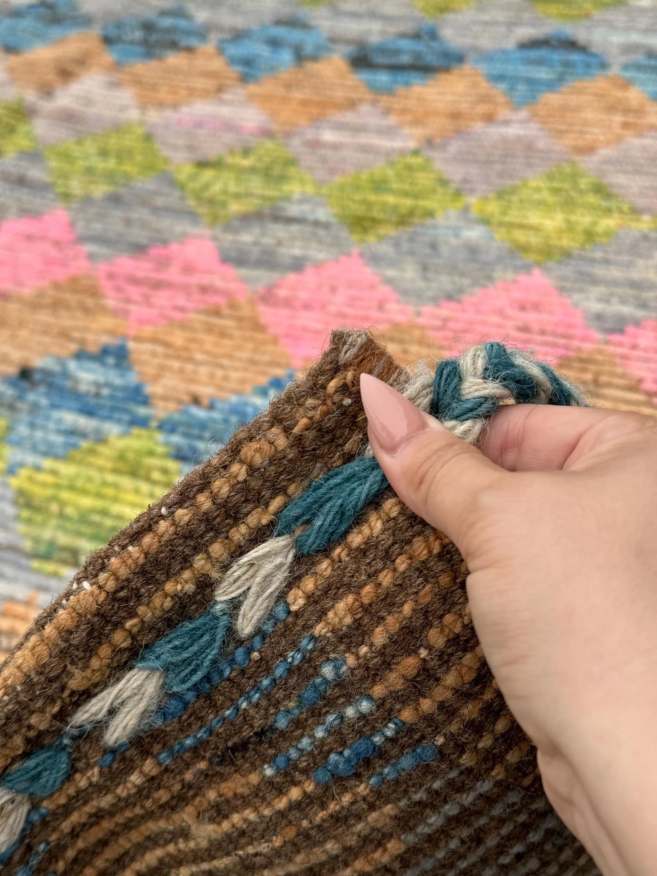 James - 7x10 Afghan-Moroccan Area Rug