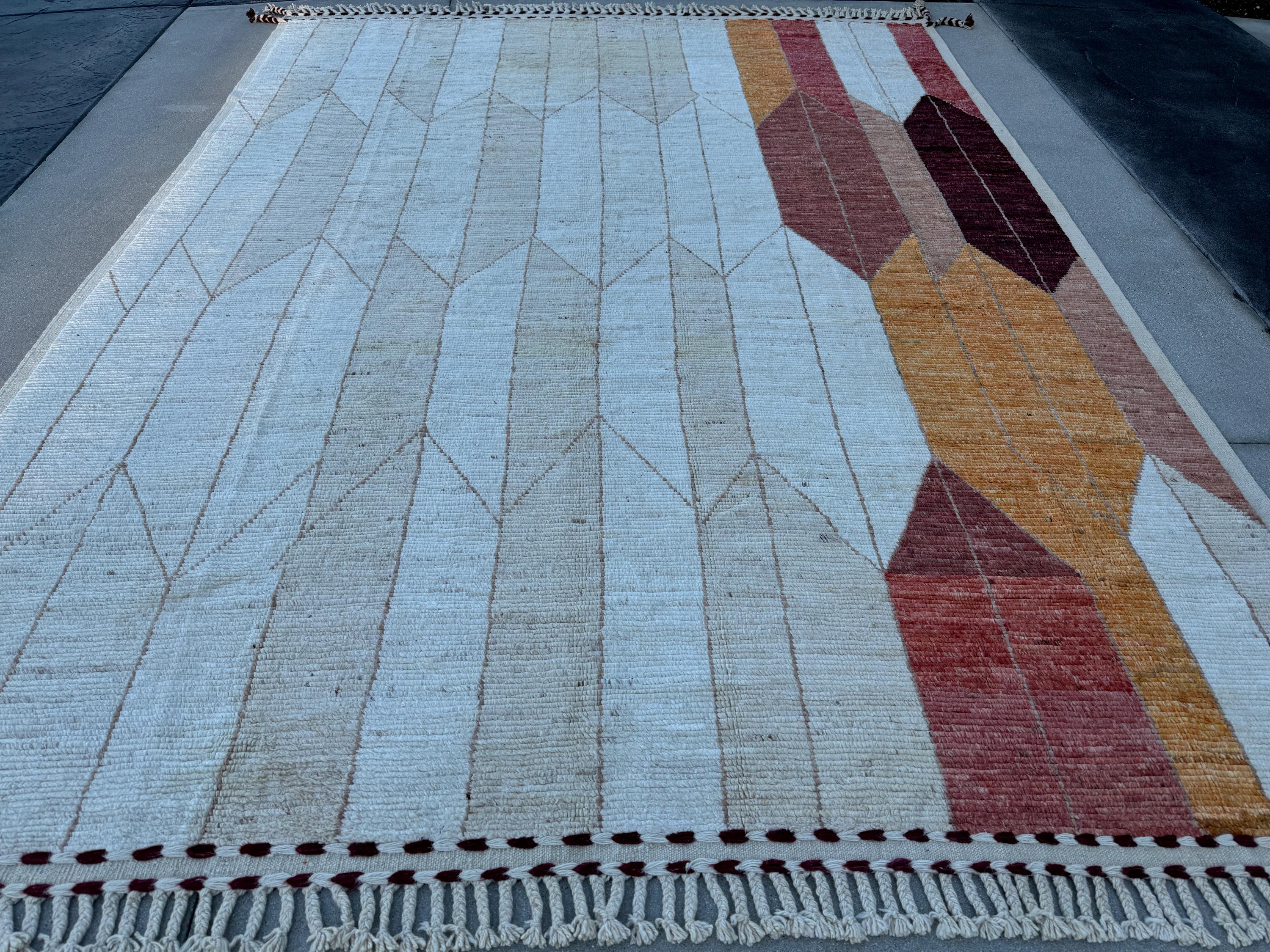 9x13 (274x396) Handmade Afghan Moroccan Rug |