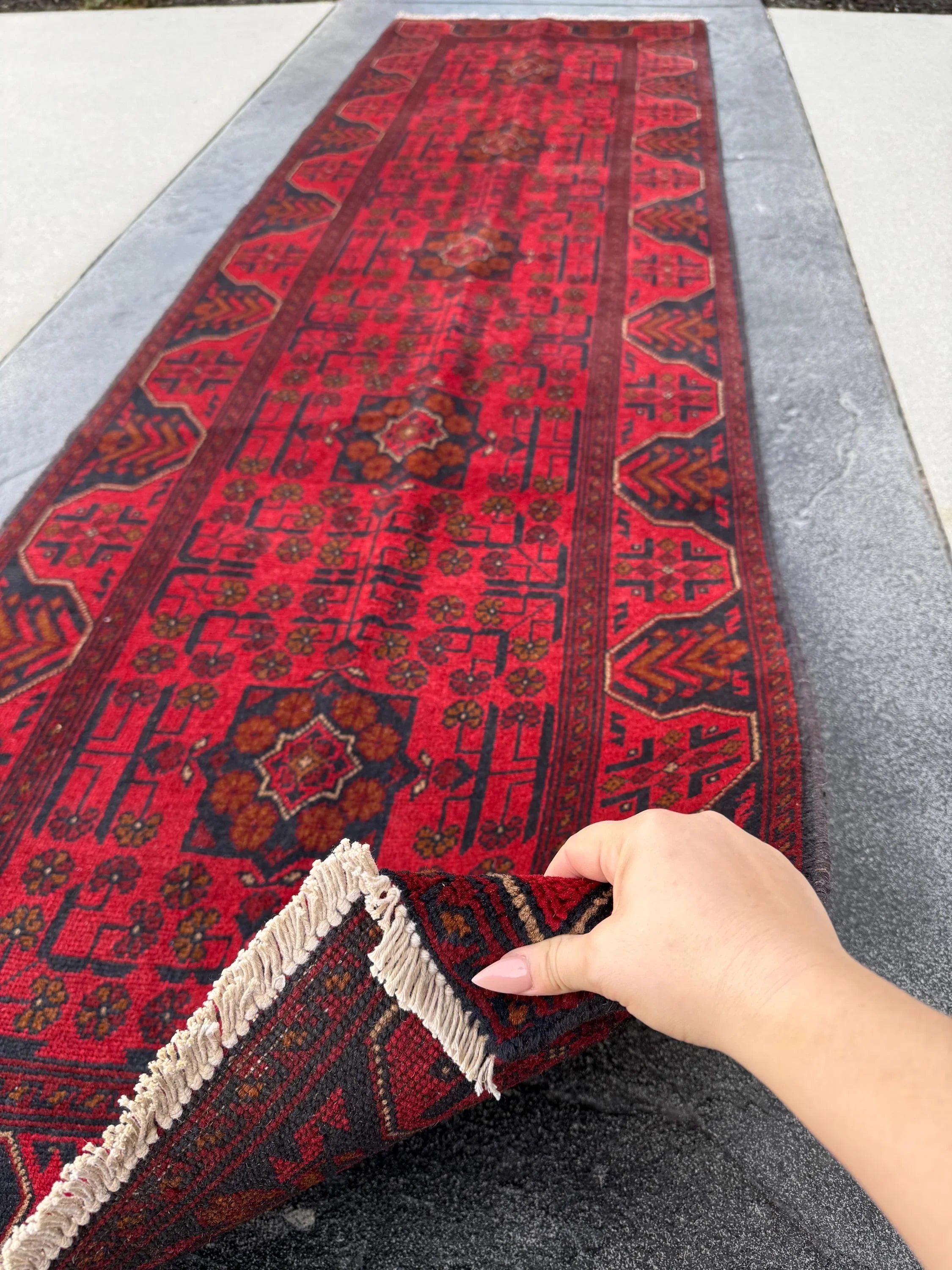 Mailin - 3x10 Afghan Runner Rug