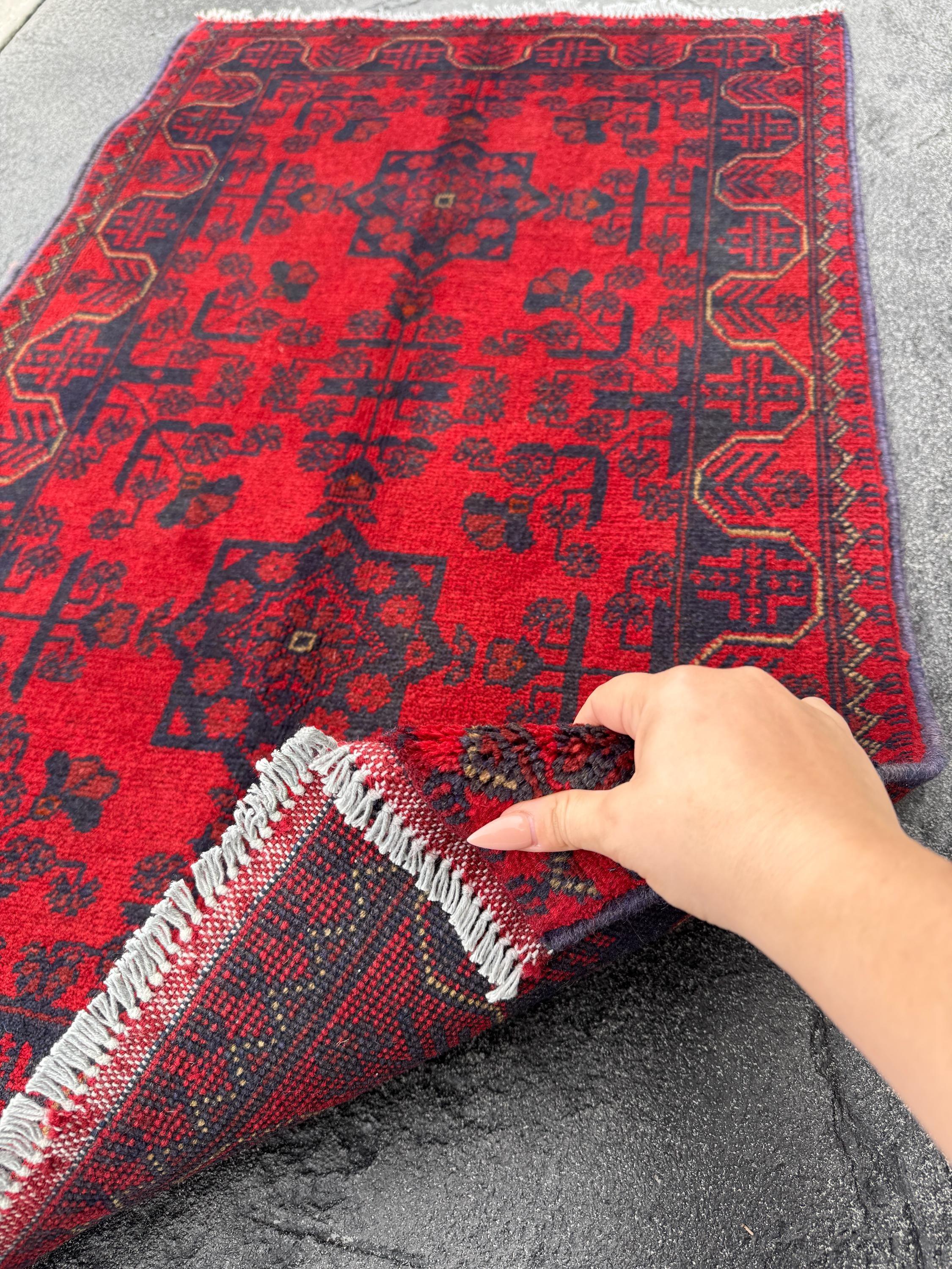 Afghanistan's Authentic Vintage Afghan Baluch Handmade Hand