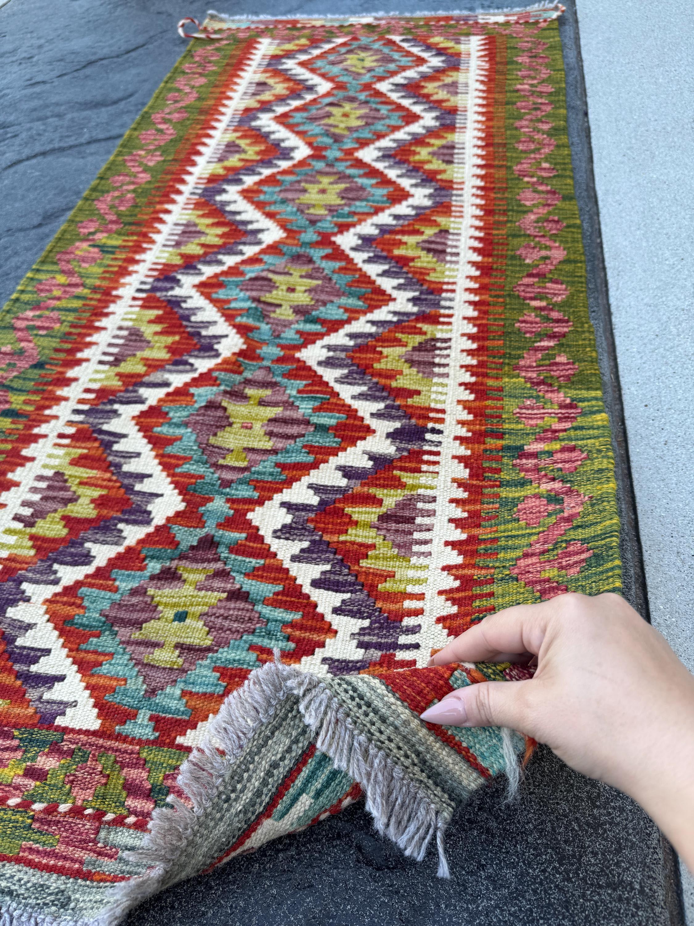 Buy Afghan Kilim, Anatolian Kilim Runner Online USA - The Rug Mine
