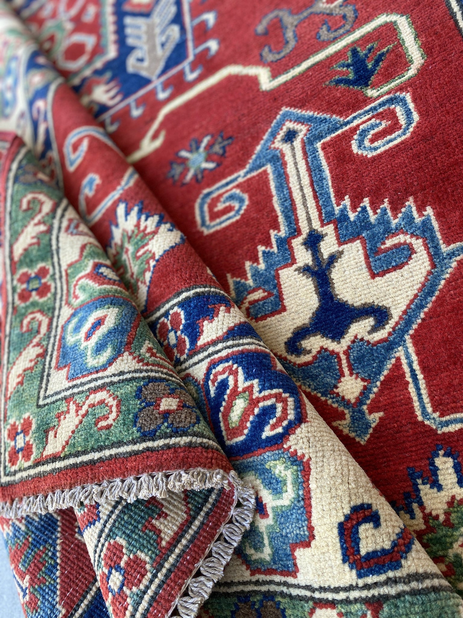 6x8 Handmade Vintage Afghan Rug | Turkish Rug | Living Room Rug | Boho Rug | Oriental Rug | Tribal Rug