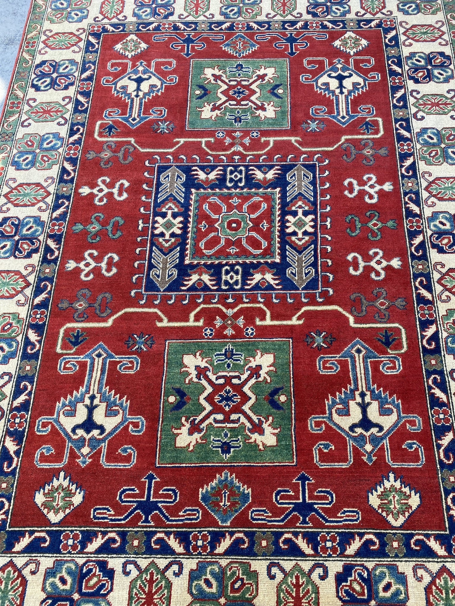 6x8 Handmade Vintage Afghan Rug | Turkish Rug | Living Room Rug | Boho Rug | Oriental Rug | Tribal Rug