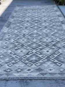 3x8 (90x245) Handmade Afghan Kilim Runner Rug