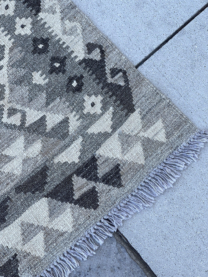 3x10 (90x305) Handmade Afghan Kilim Runner Rug