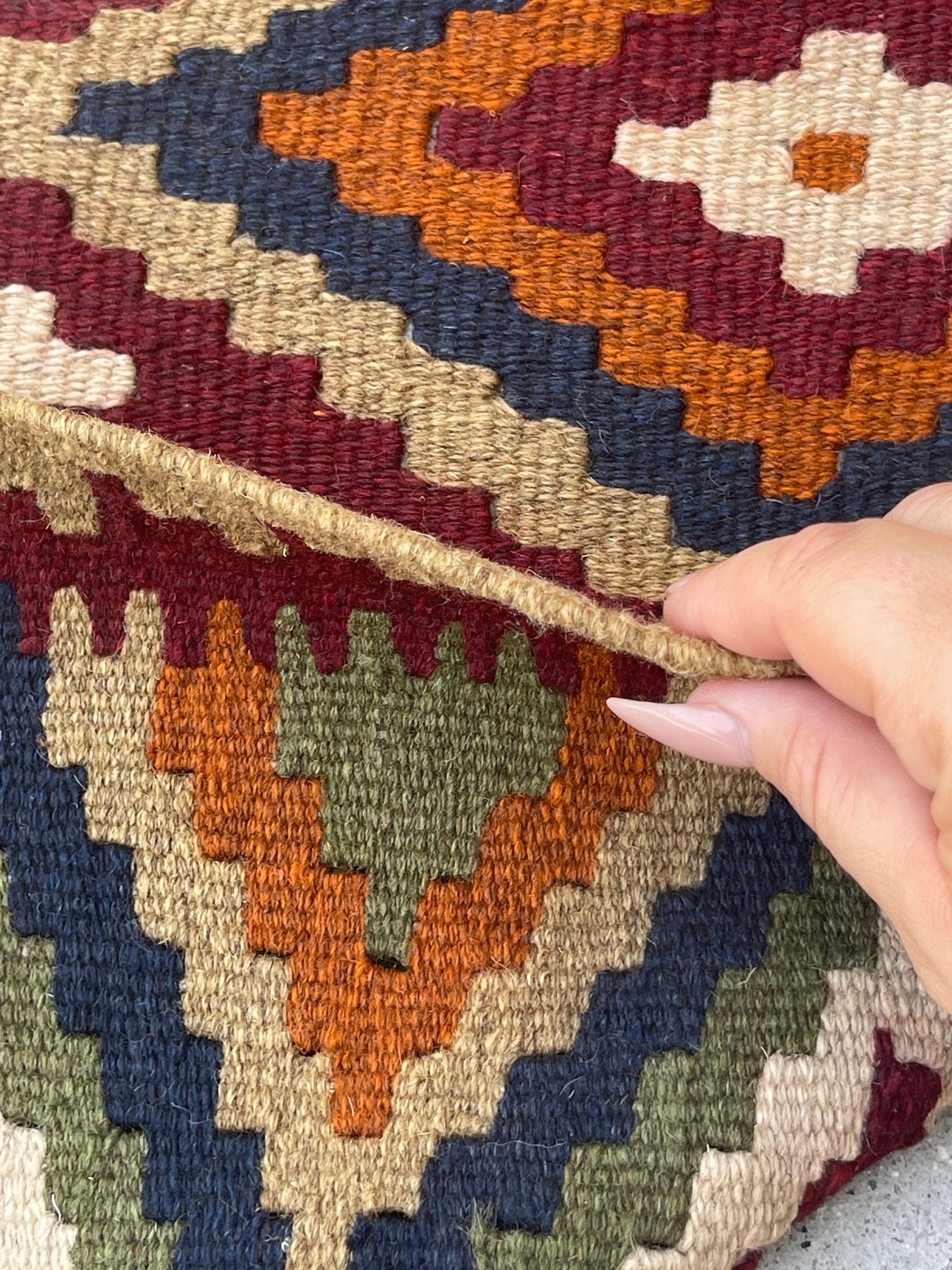 2x8 (60x245) Handmade Afghan Kilim Rug 