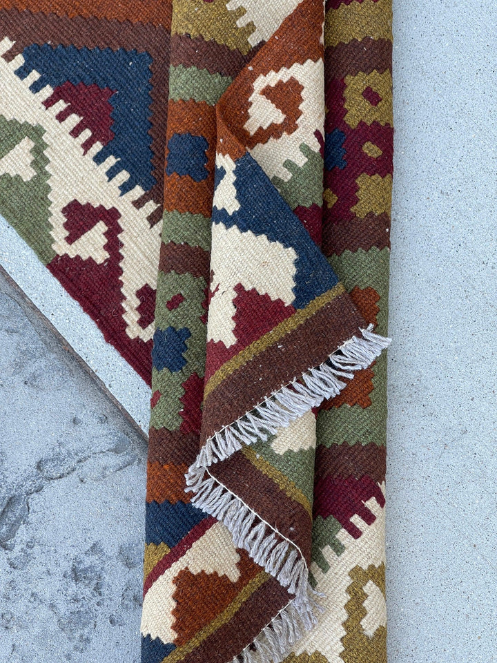 2x7 (60x215) Handmade Afghan Kilim Rug 