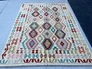 Paulina - 6x8 Kilim - The Rug Mine - Free Shipping Worldwide