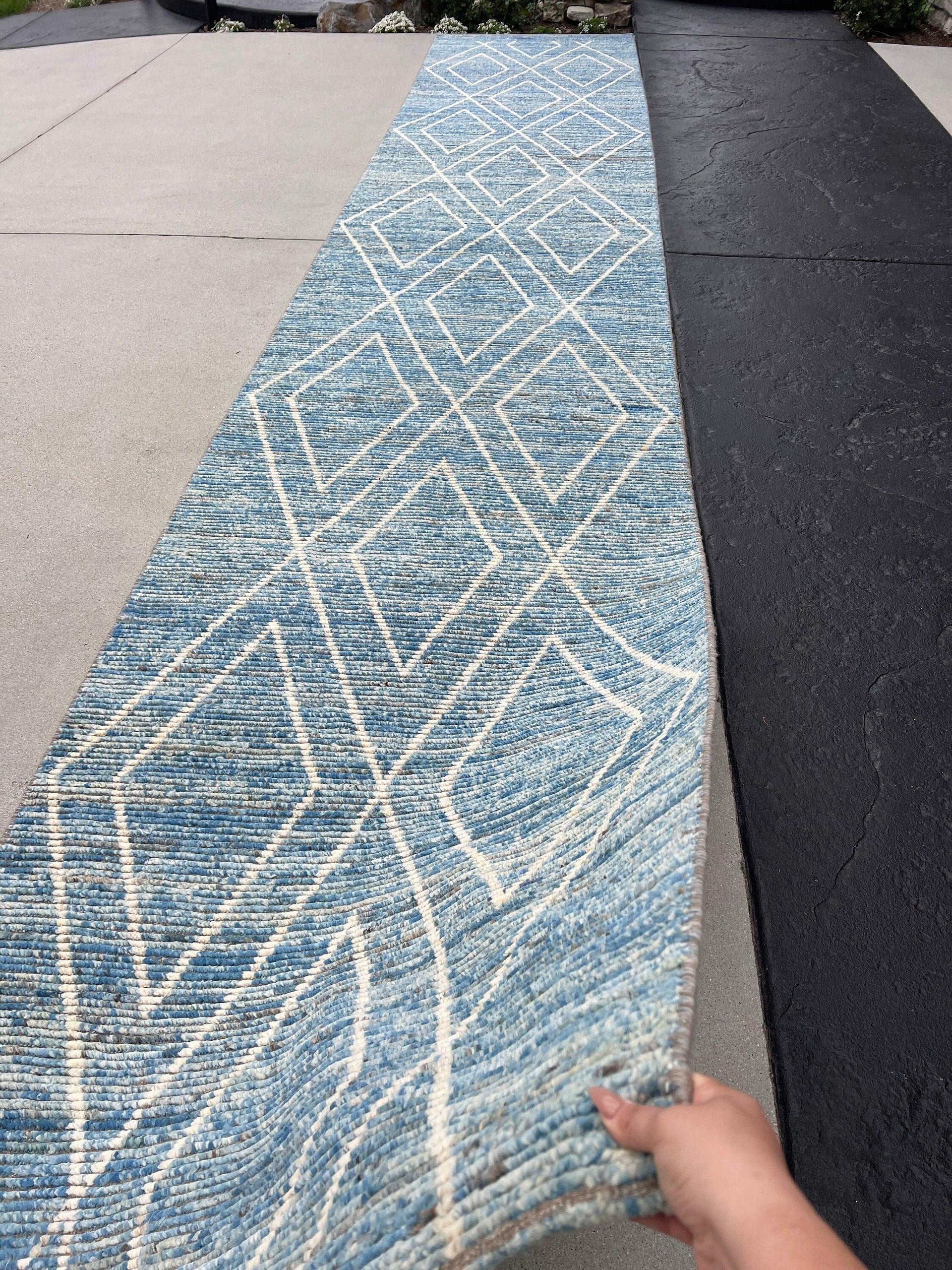 3x19 - 4x19 Handmade Afghan Moroccan Rug | Brown Cream Ivory Maroon Burnt Orange Lime Green Berber Beni Ourain Mrirt Boujad Flokati Wool