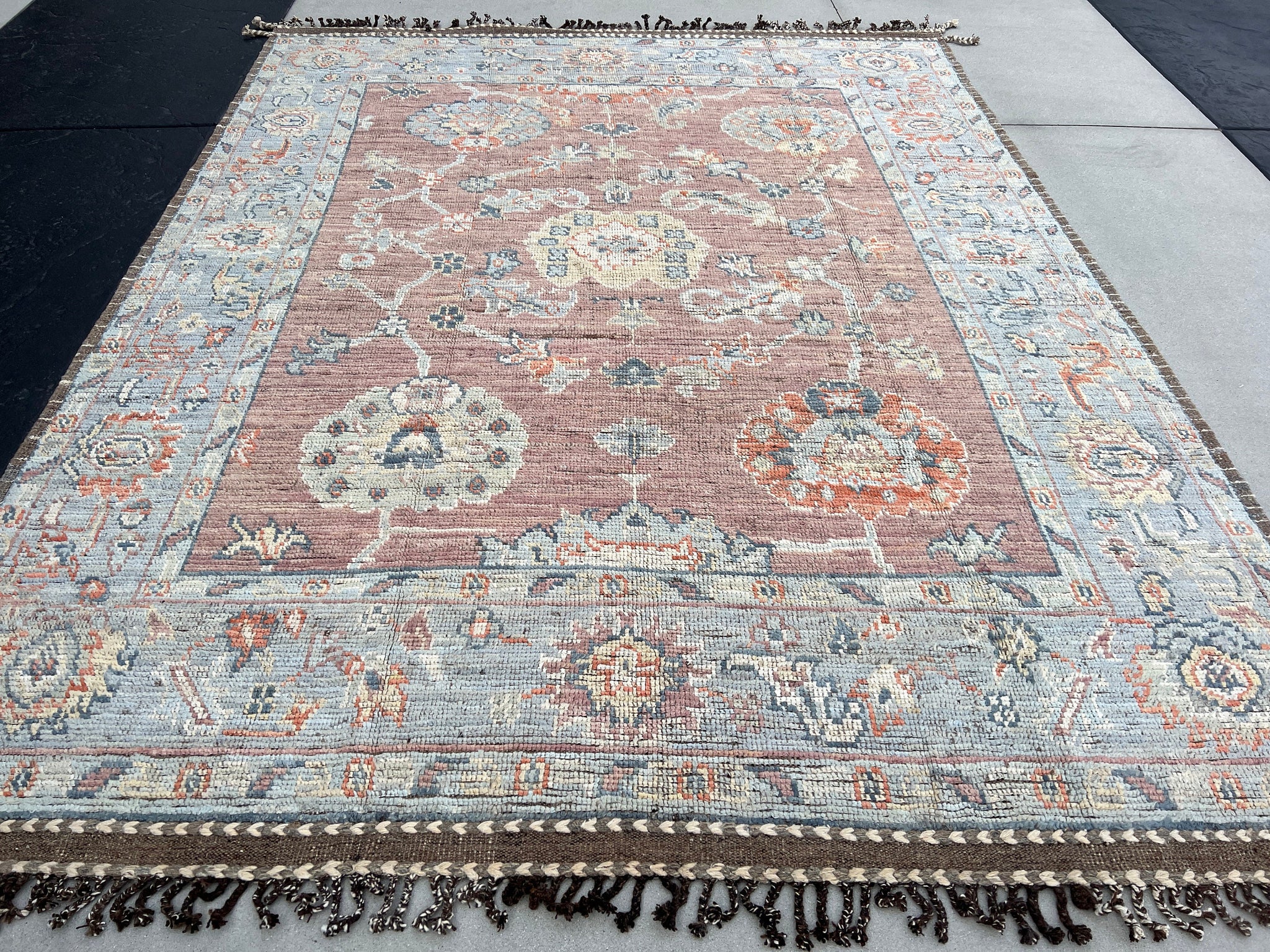 William - 6x9~7x9 Afghan-Moroccan Rug - The Rug Mine - Free Shipping  Worldwide - Authentic Oriental Rugs