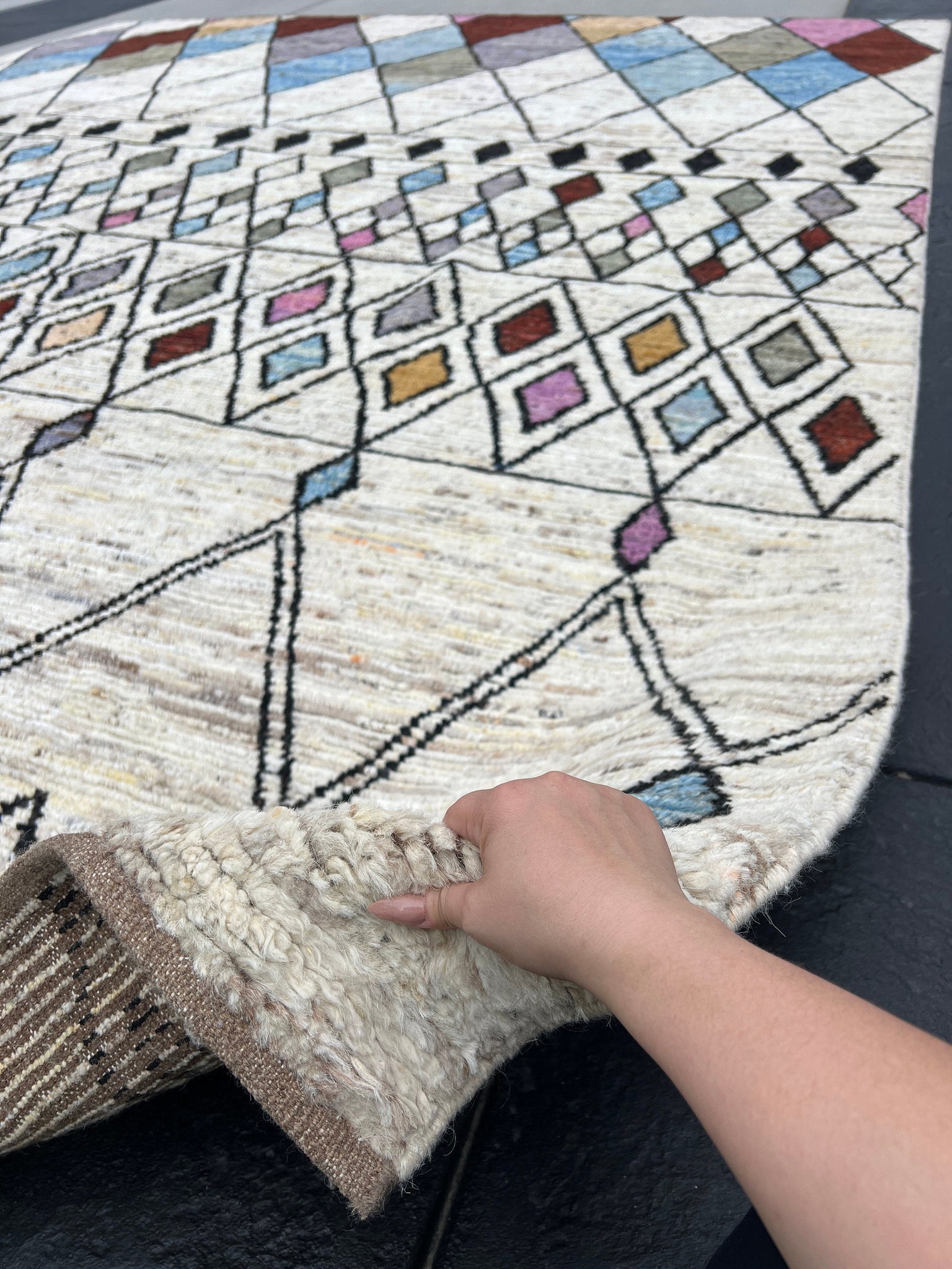 Faberzaal Rug The Berber Bazaar Collection - The Rug Mine - Free Shipping - Authentic ...