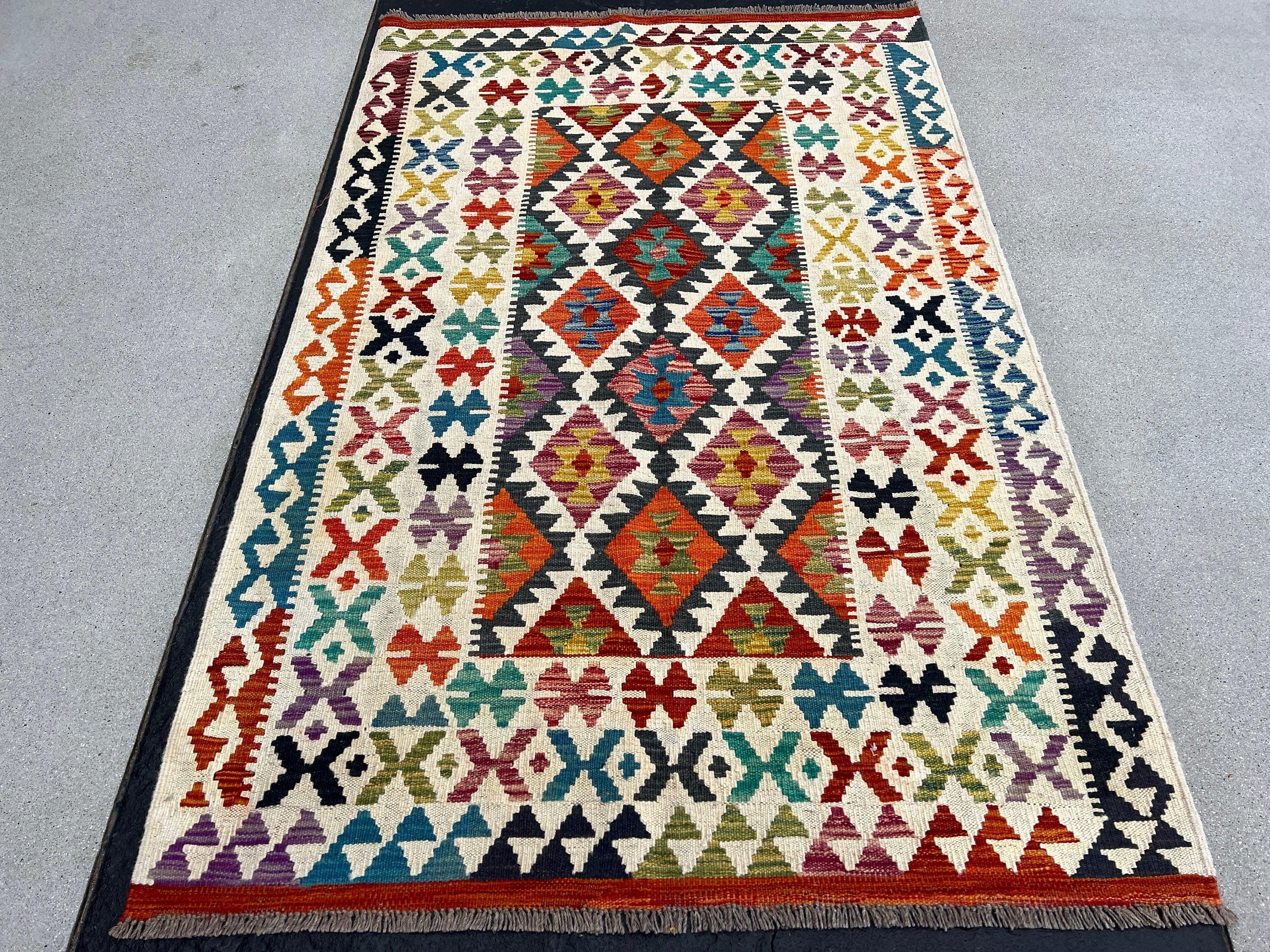 Handmade kilim rug 2024 4x6