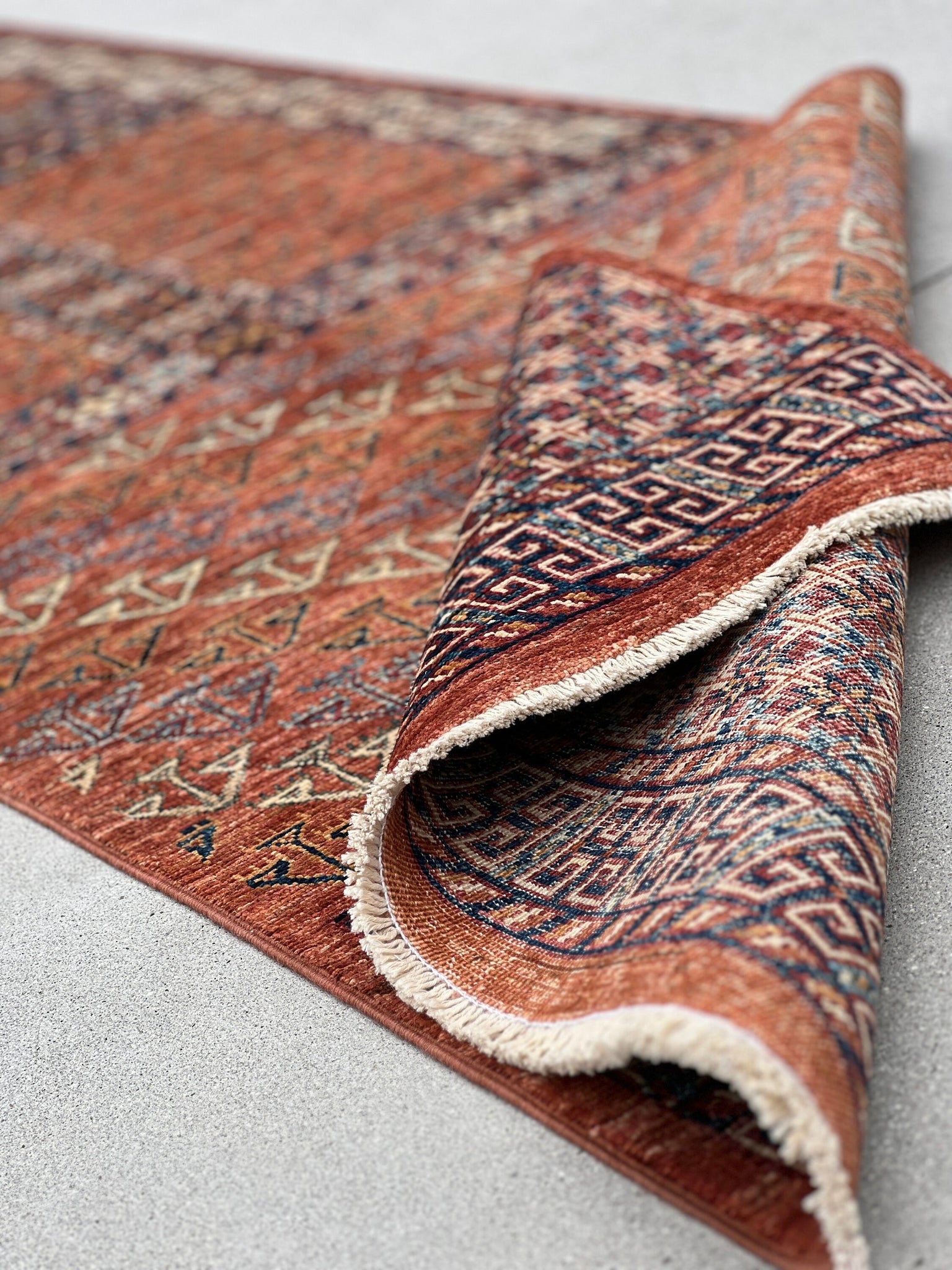 3x11 Handmade Afghan Kilim Runner Rug | Brown Navy Blue Ivory Beige Sage Green Caramel Red | Flatweave Flat Woven Wool Persian