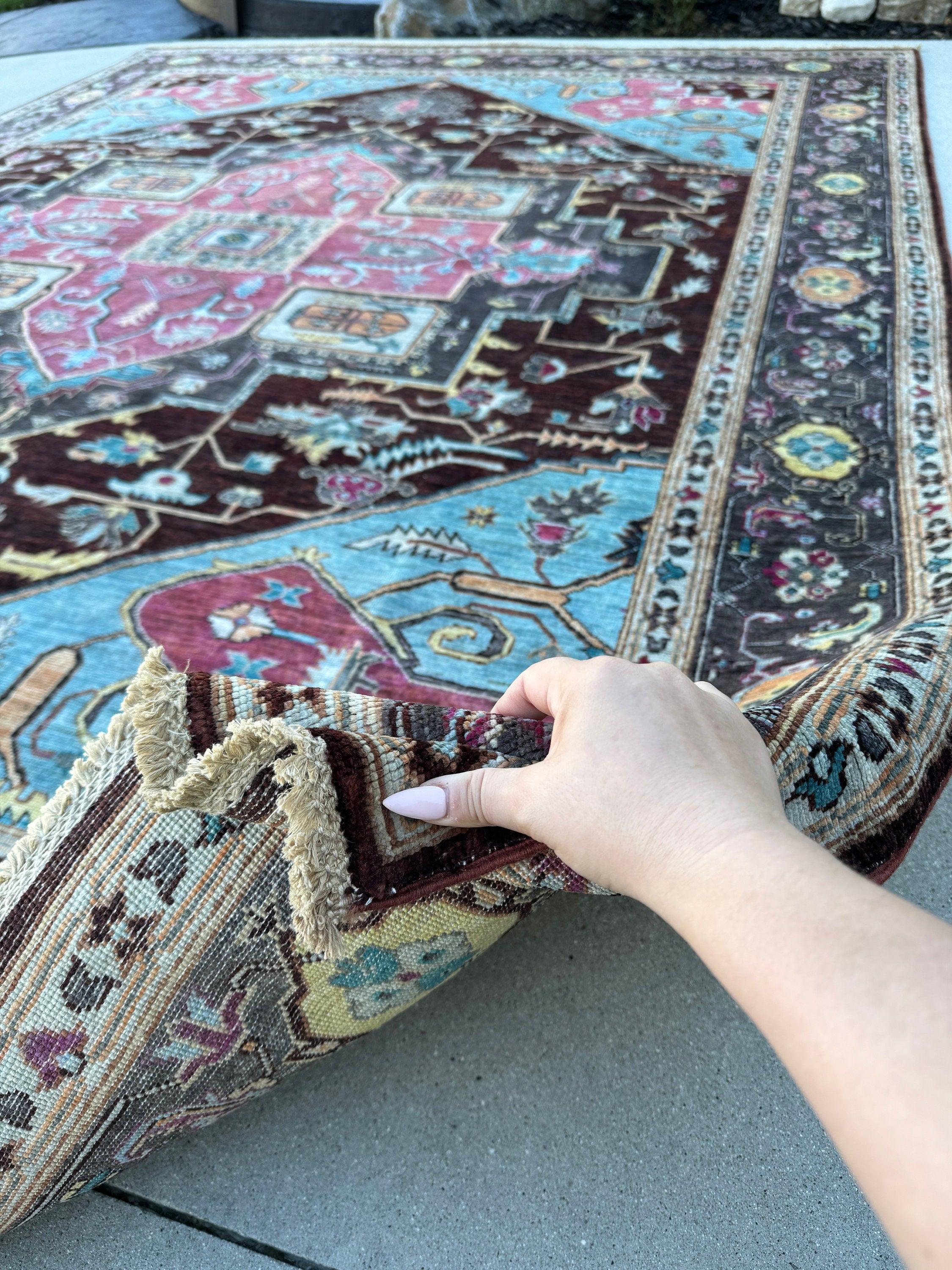 8x10 (244x305) Handmade Afghan Rug |